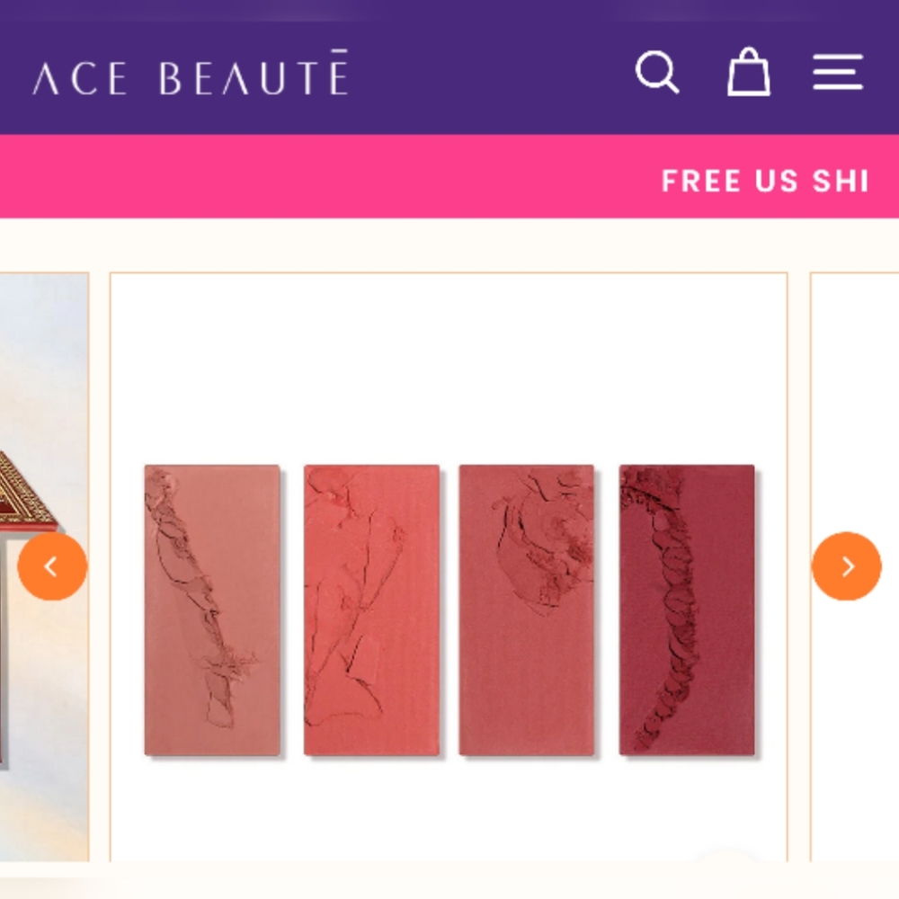 ACE BEAUTÉ Blushed In Paradise Palette - Picture 2 of 12